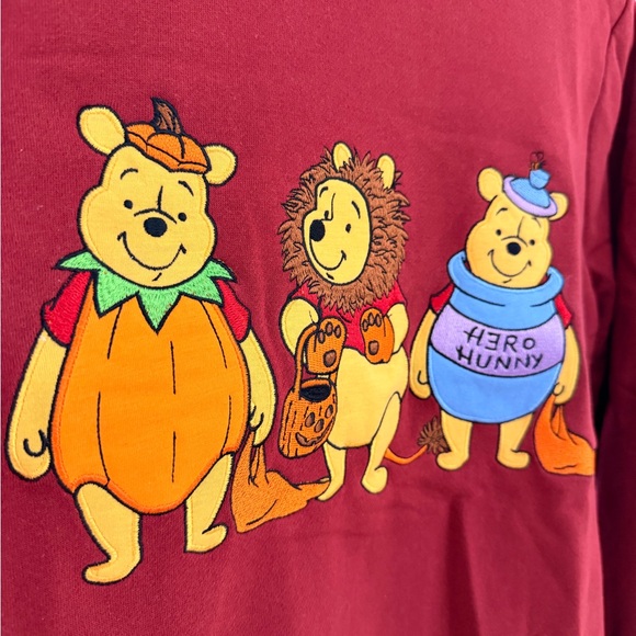 Vintage fall Pooh bear sweatshirt - Picture 2 of 3